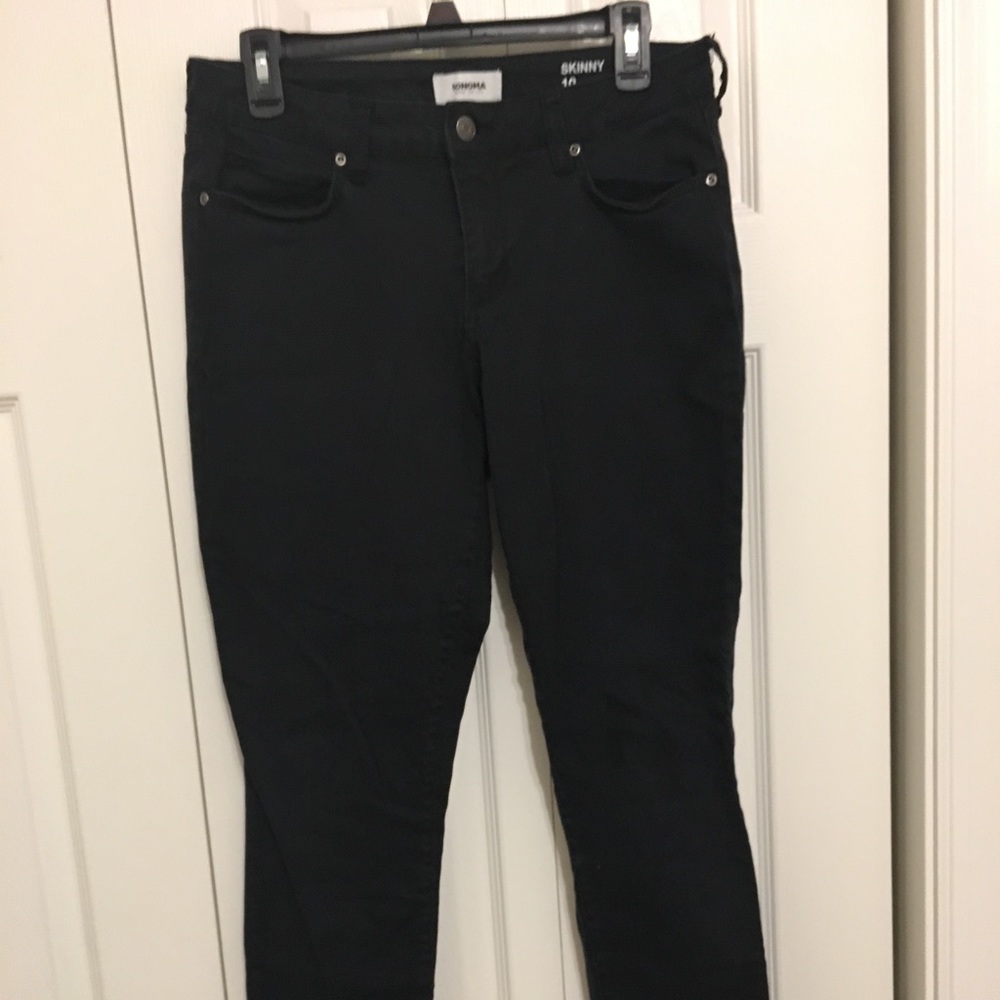 Sonoma black skinny jeans